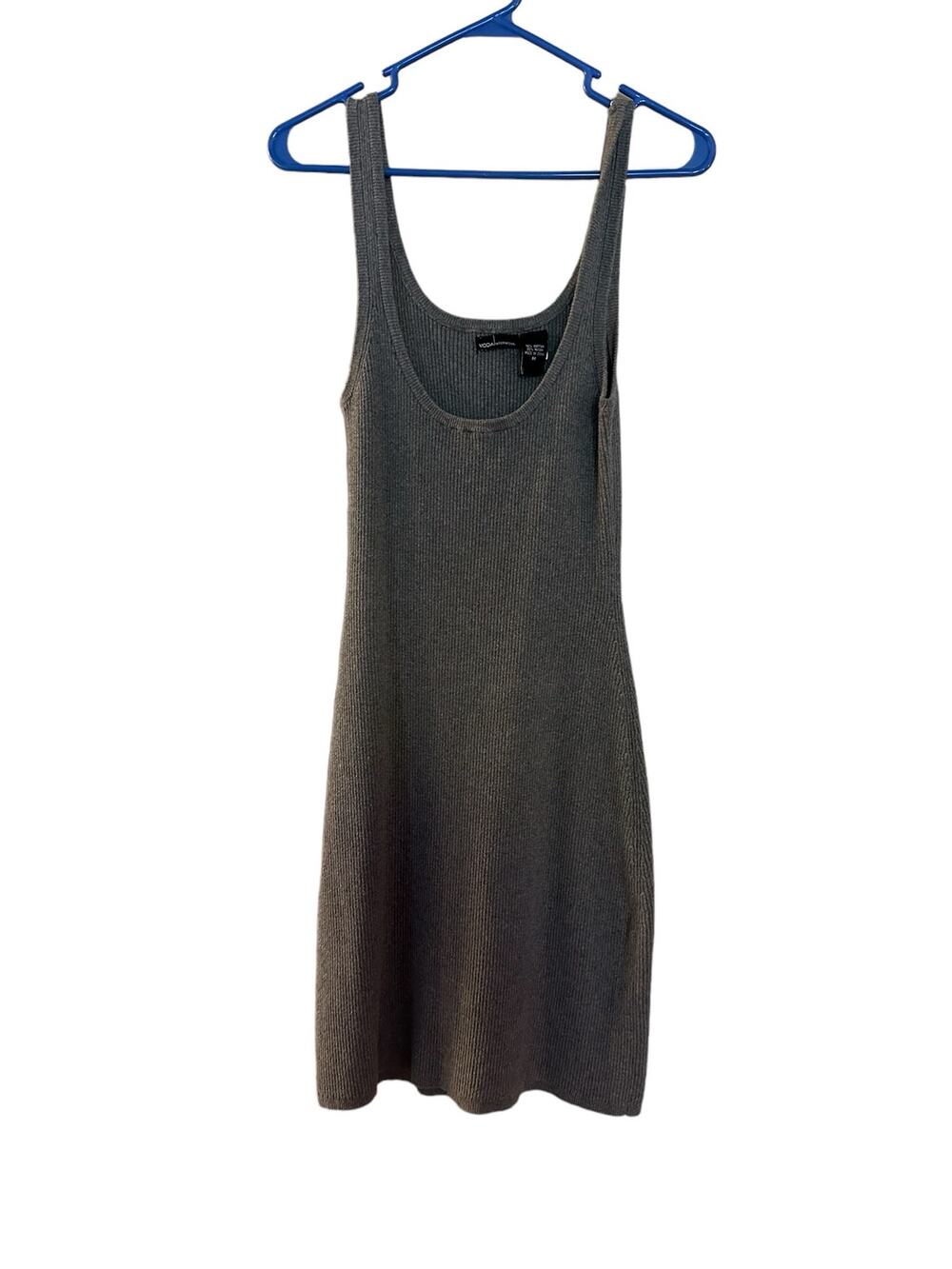 Moda International Gray Dress Size Medium